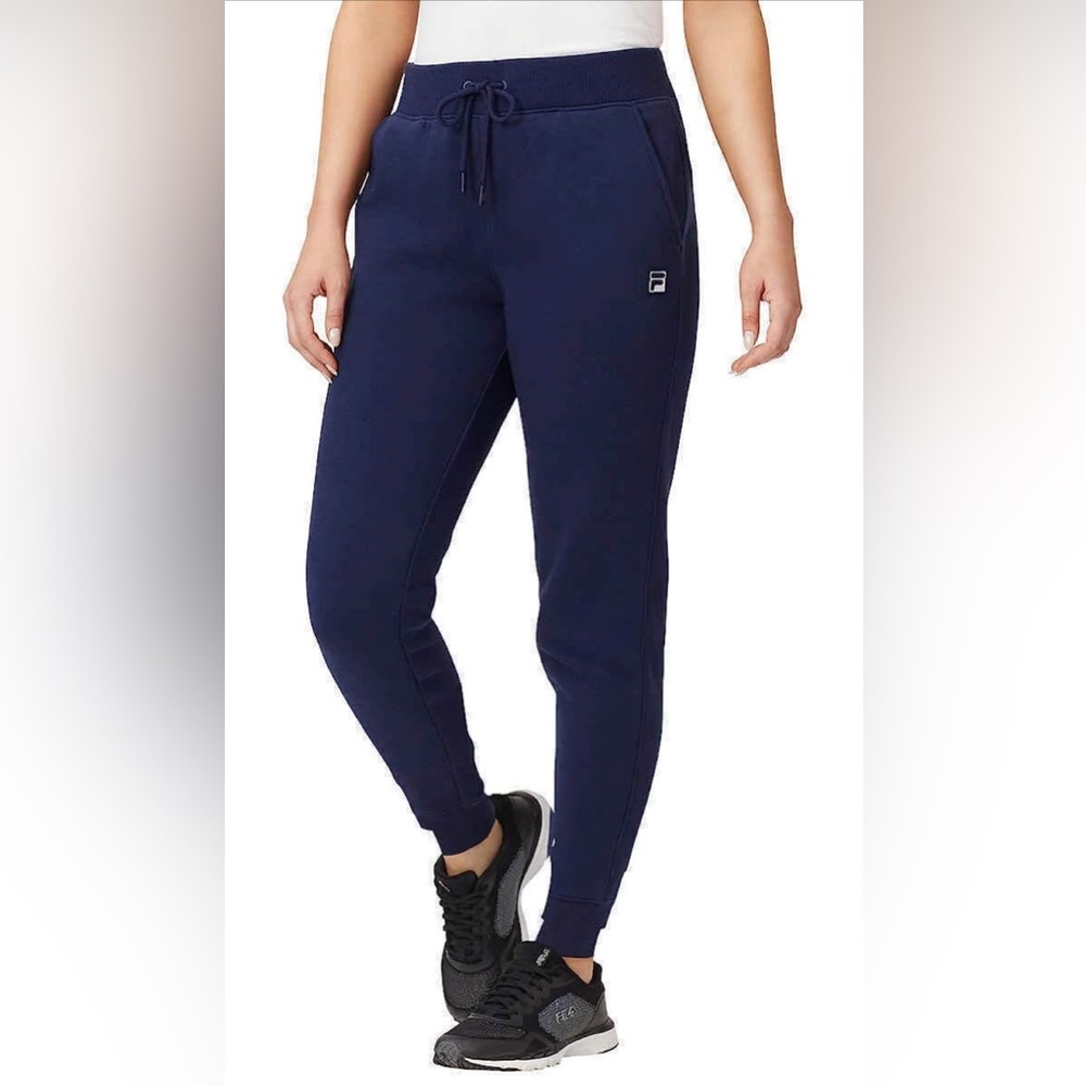 NWOT navy Fila joggers size small 4/6